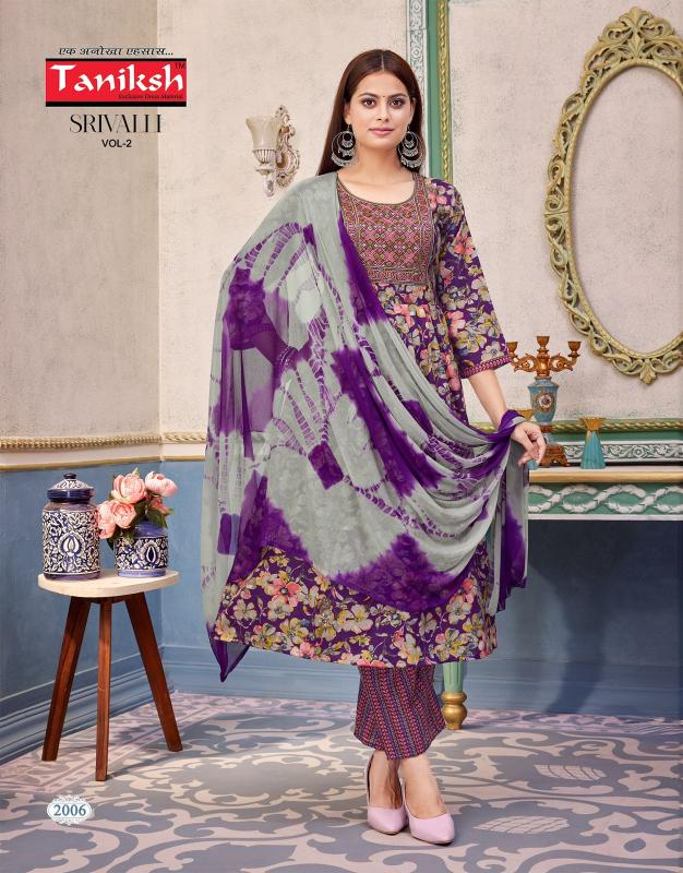 Taniksh Srivalli Vol 2 catalog w kurtis online in india