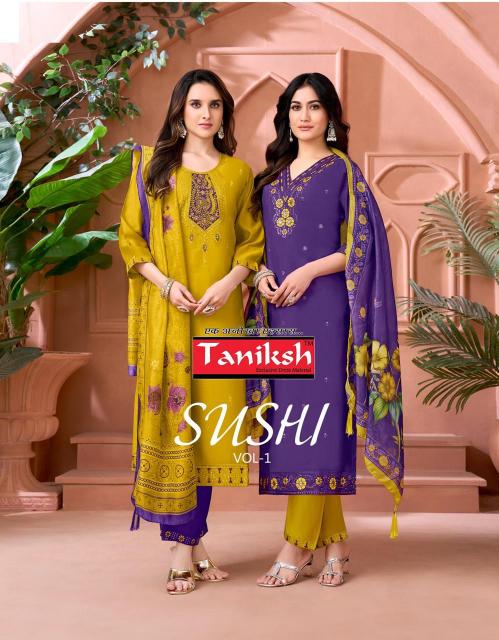 Taniksh Sushi vol 1 catalog top kurti brands in india 2025