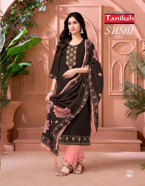 Taniksh Sushi vol 1 catalog top kurti brands in india 2025
