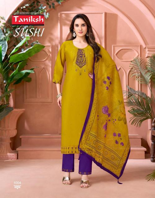 Taniksh Sushi vol 1 catalog top kurti brands in india 2025