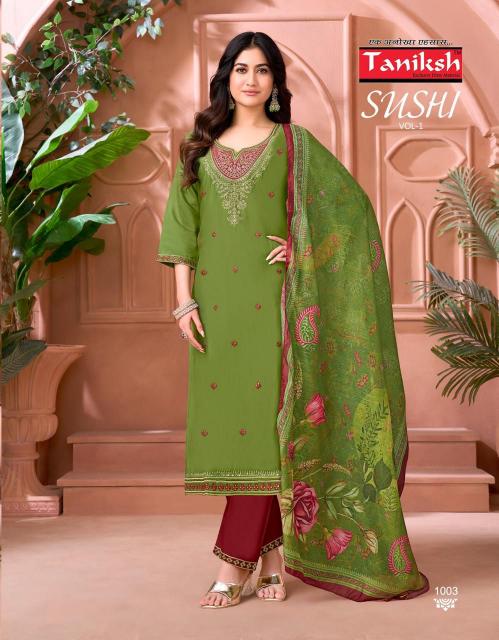 Taniksh Sushi vol 1 catalog top kurti brands in india 2025