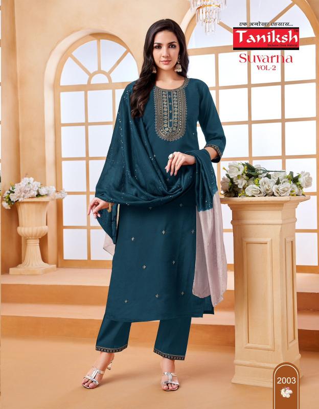 Taniksh Suvarna Vol 2 catalog ladies kurti hsn code india
