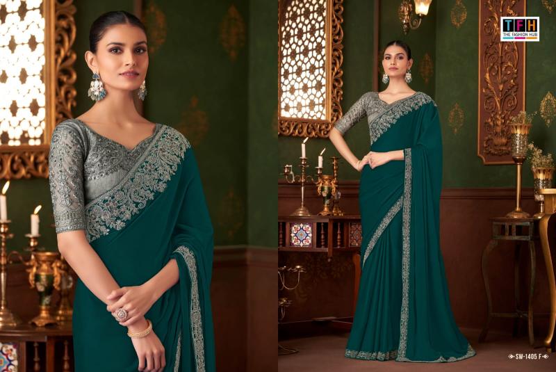 Tfh Sandalwood Sw 1405 Hits catalog surat saree kalyan