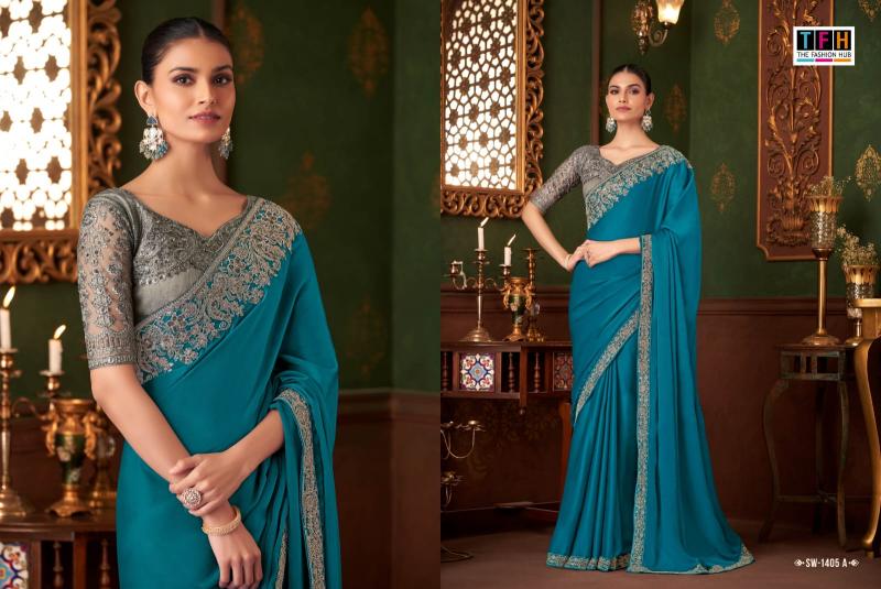 Tfh Sandalwood Sw 1405 Hits catalog surat saree kalyan