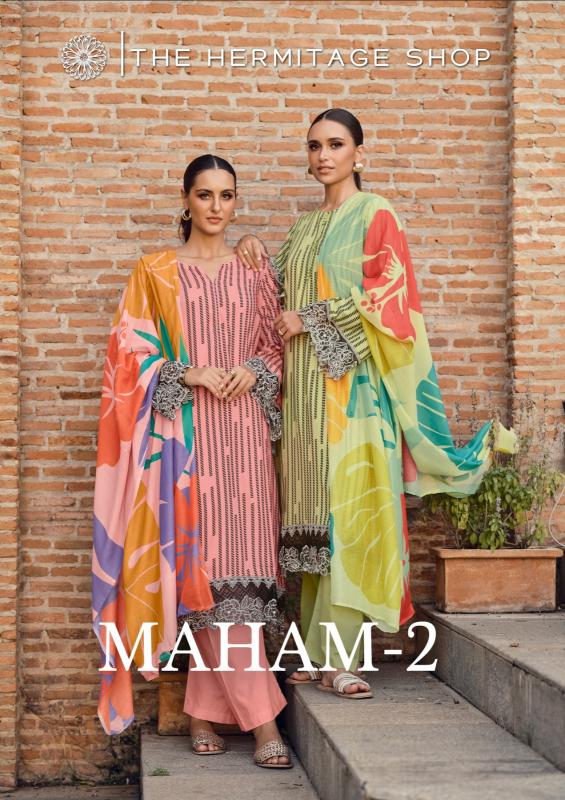 The Hermitage Shop Maham vol 2 Catalog wholesale dress materials for sale