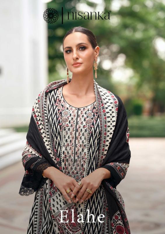 The Hermitage Shop Nisanka Elahe catalog designer salwar kameez wholesale in surat