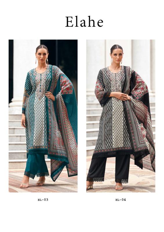 The Hermitage Shop Nisanka Elahe catalog designer salwar kameez wholesale in surat