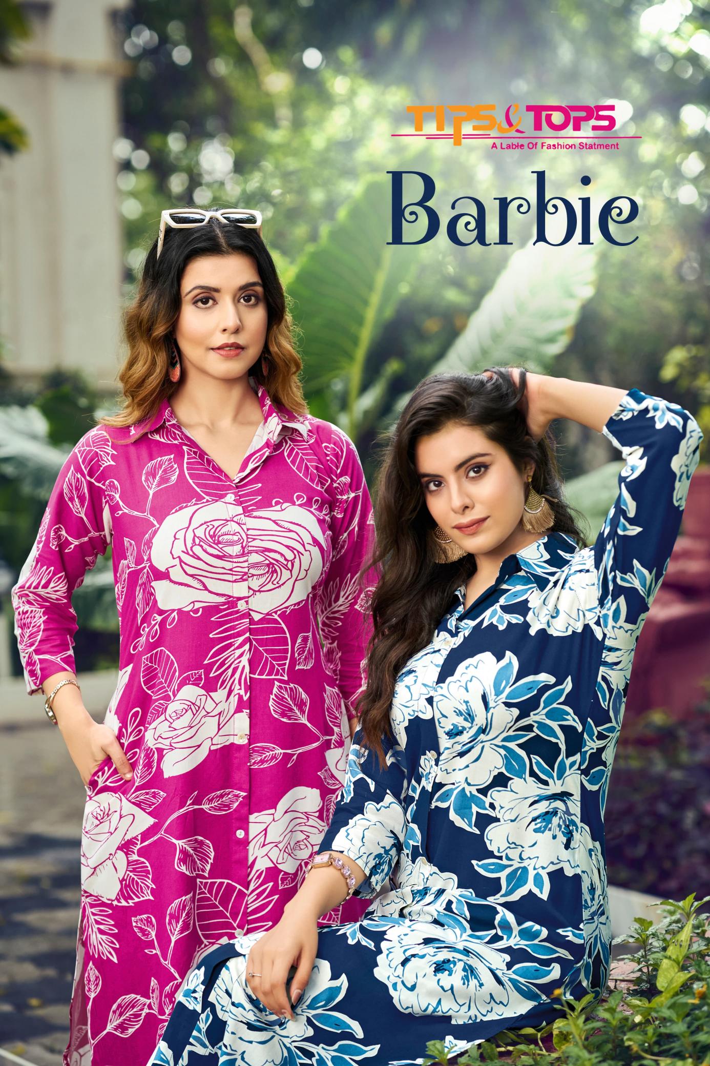 Tips & Tops Barbie catalog modest co ord set women