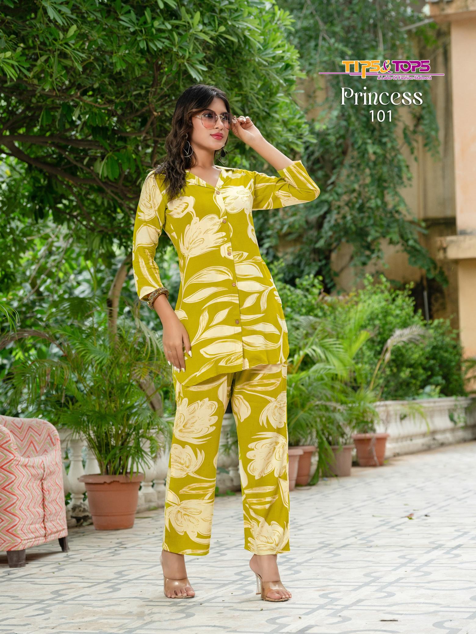 Tips & Tops Princess catalog reyon co ord sets wholesale