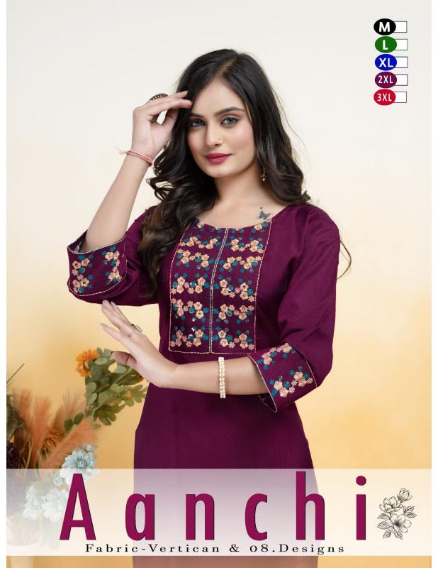 Trendy Aanchi vol 4 catalog rangmanch kurti online india