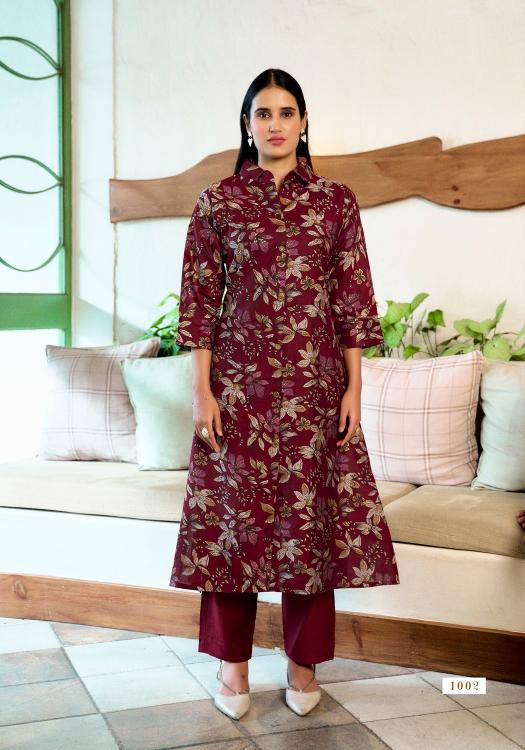 Vaniska Flower Velly Vol 1 indian ethnic kurtis