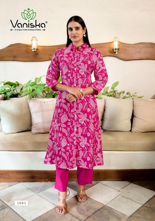 Vaniska Flower Velly Vol 1 indian ethnic kurtis