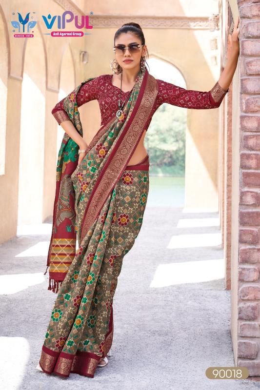 Vipul Kashmir beauty catalog surat ki saree price
