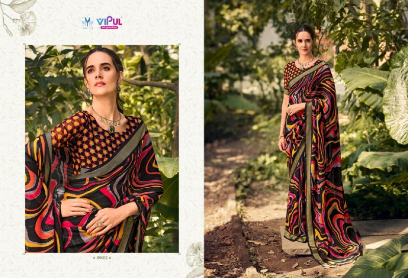 Vipul Urvashi catalog synthetic saree wholesalers surat