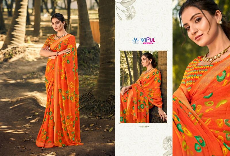 Vipul Urvashi catalog synthetic saree wholesalers surat