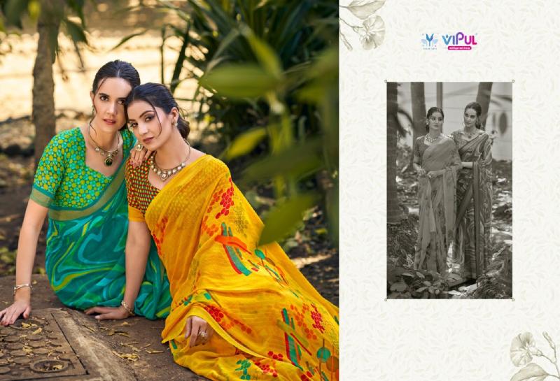 Vipul Urvashi catalog synthetic saree wholesalers surat