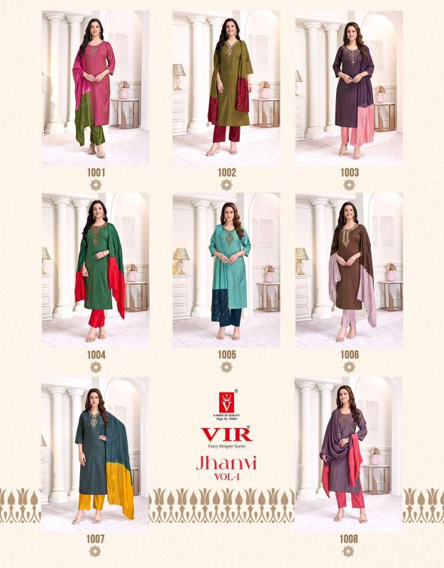 Vir Jhanvi vol 1 catalog jeel kurtis manufacturers in india