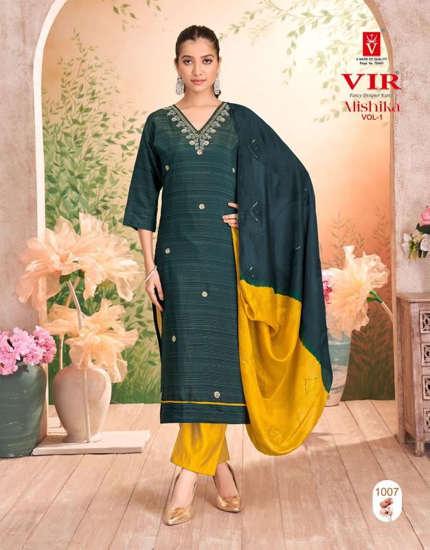 Vir Mishika vol 1 Catalog kurti market in india