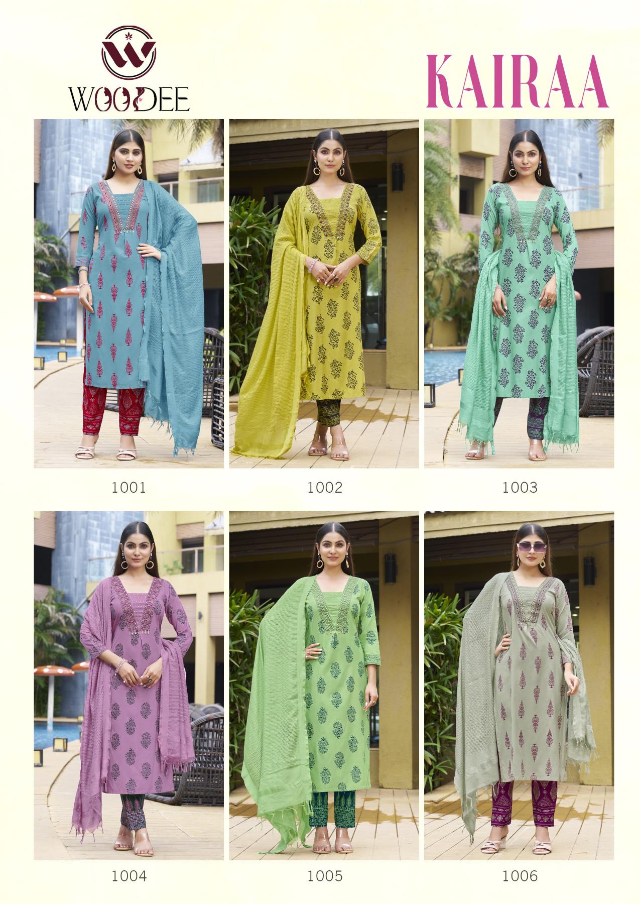 Woodee Kairaa catalog elegant kurtis online india