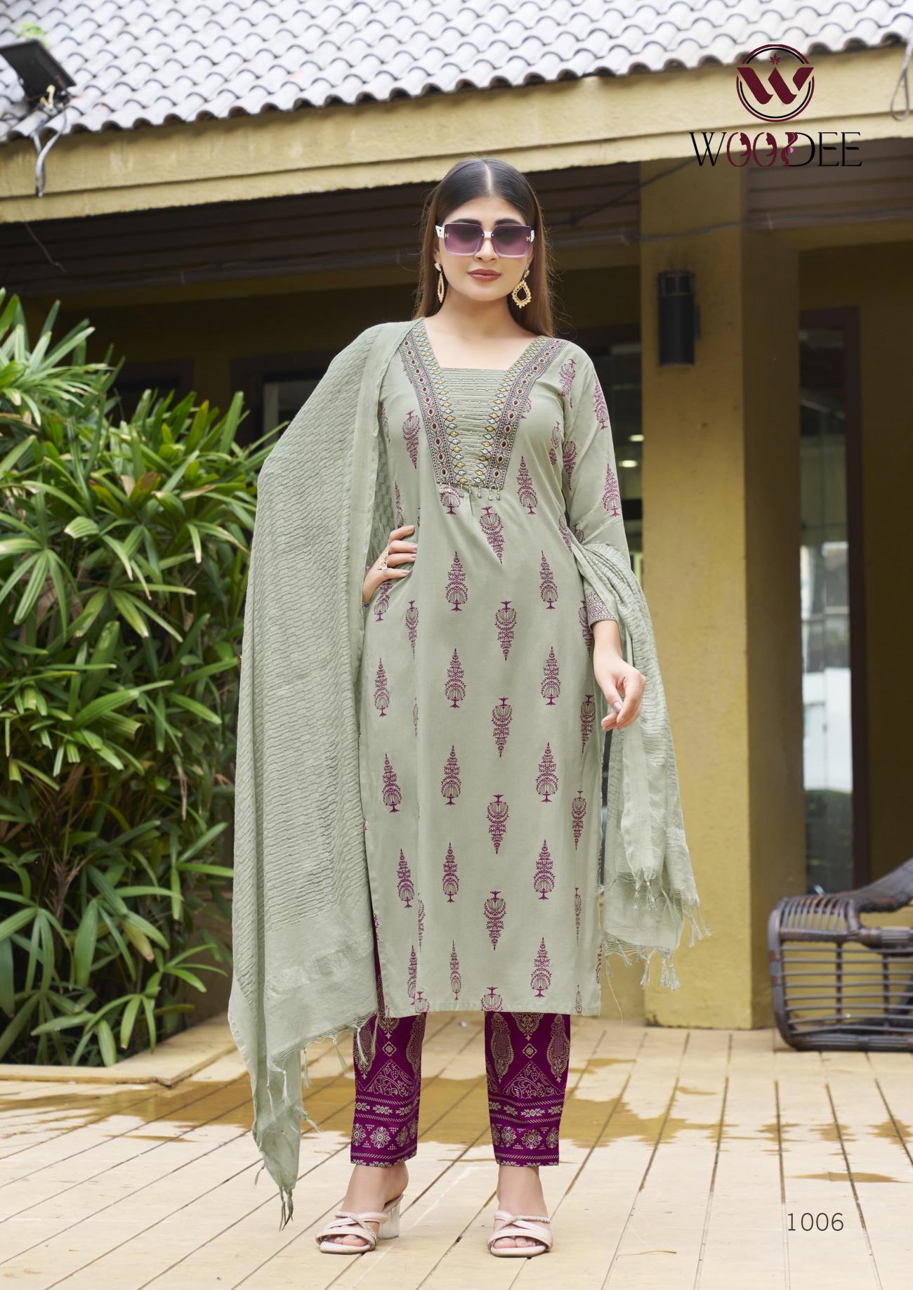 Woodee Kairaa catalog elegant kurtis online india