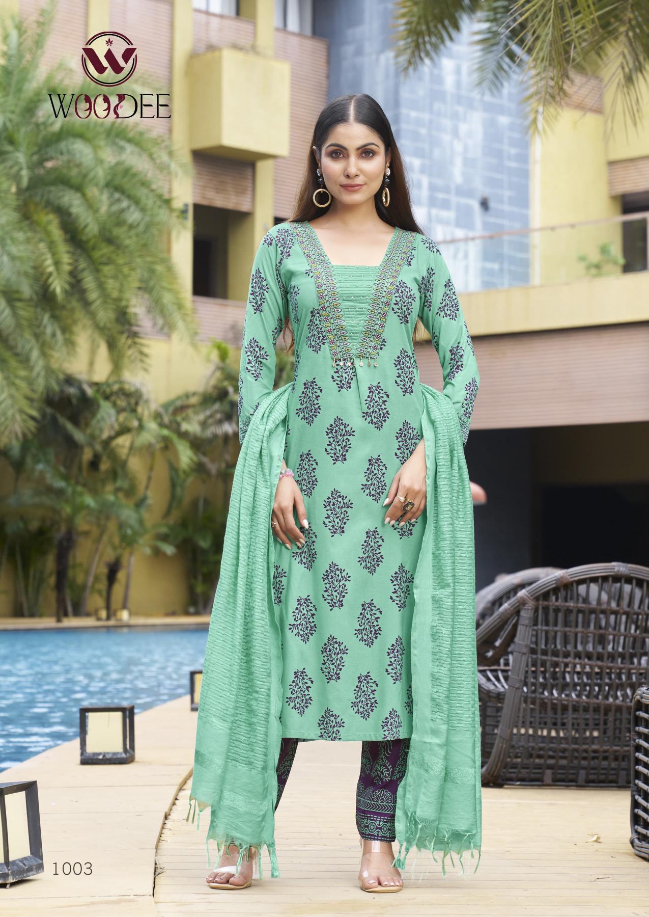 Woodee Kairaa catalog elegant kurtis online india