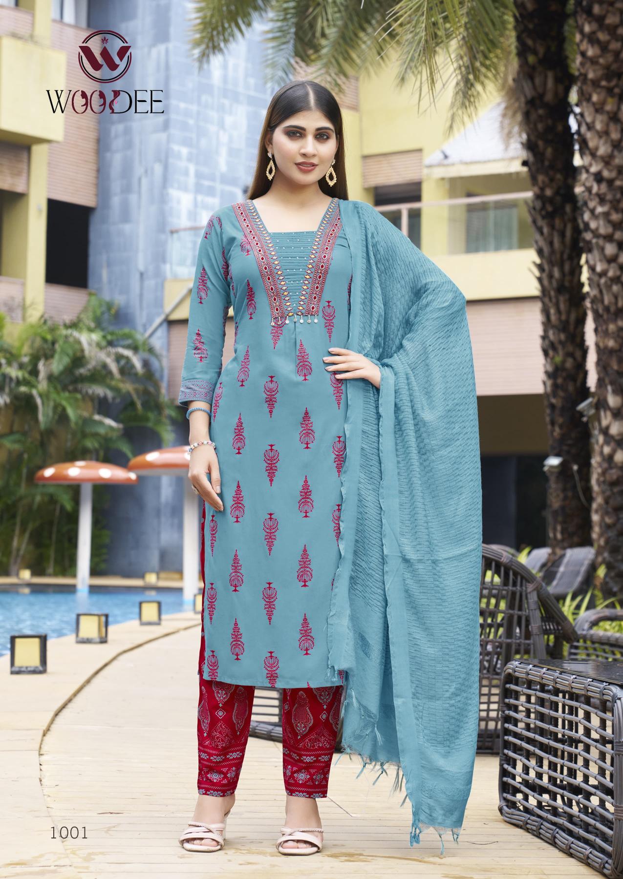 Woodee Kairaa catalog elegant kurtis online india