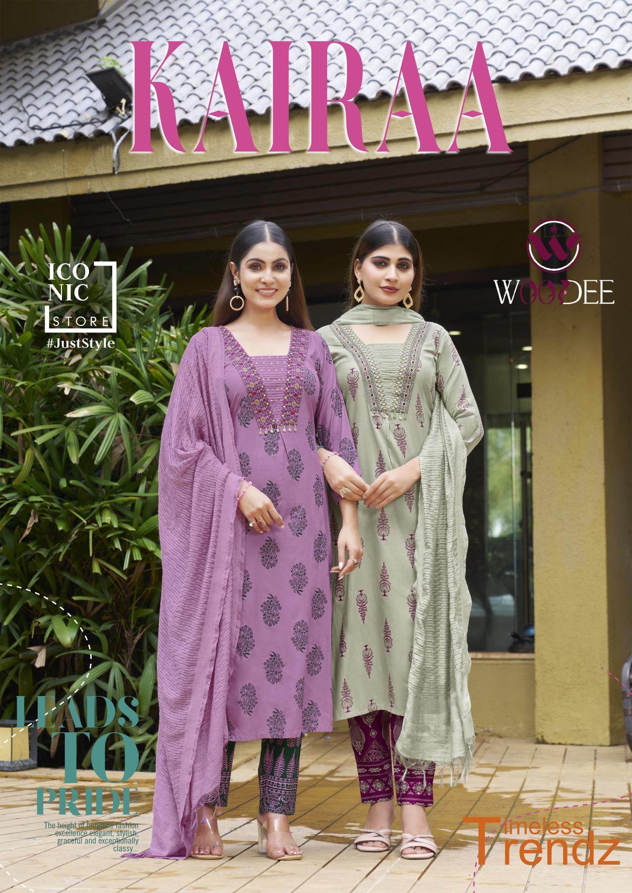 Woodee Kairaa catalog elegant kurtis online india