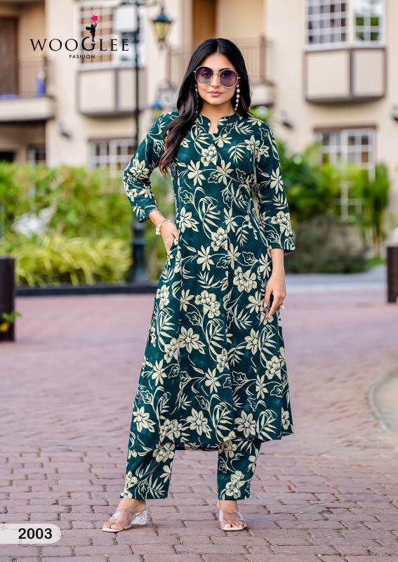 Wooglee Sankalp catalog modest co ord sets wholesale