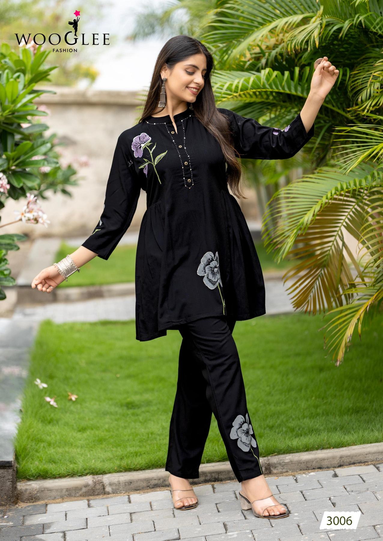 Wooglee Tulip Vol 2 Catalog cord set wholesaler in surat