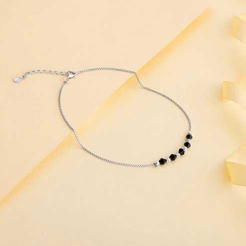 Nitya Silver Gypsy Gleams Anklet