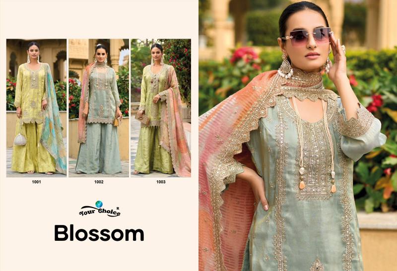 Your Choice Blossom catalog designer salwar kameez wholesalers india