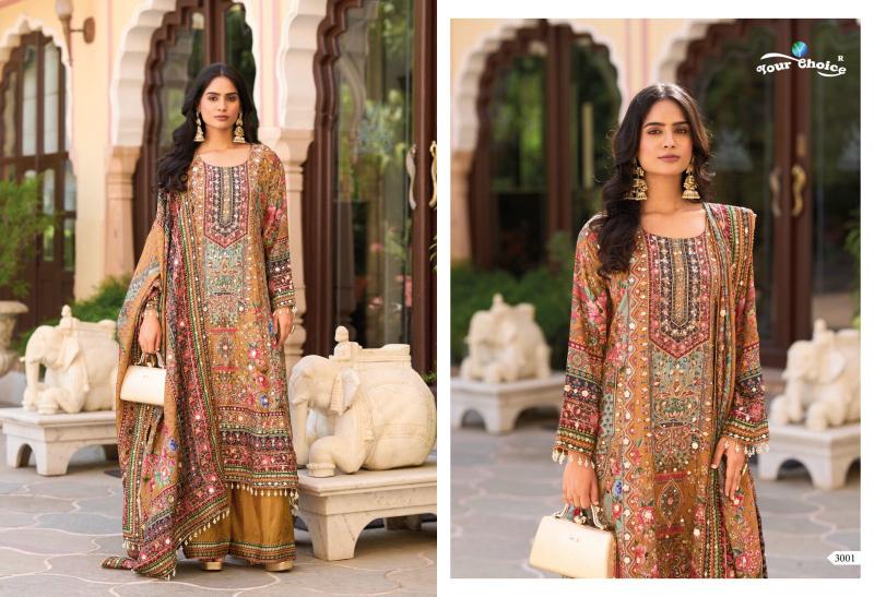 Your choice Seerat Vol 3 catalog wholesale salwar kameez fabric