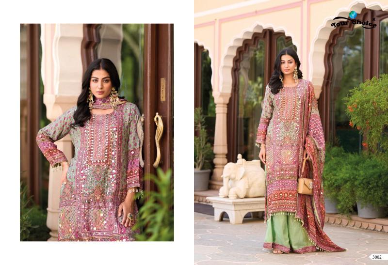 Your choice Seerat Vol 3 catalog wholesale salwar kameez fabric