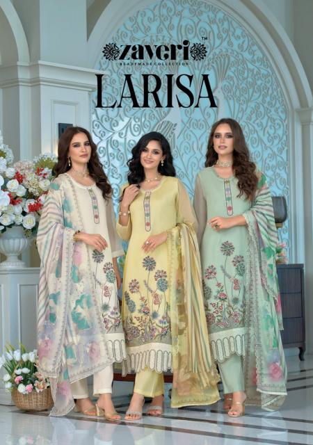 Zaveri Larisa catalog pakistani replica suits wholesale