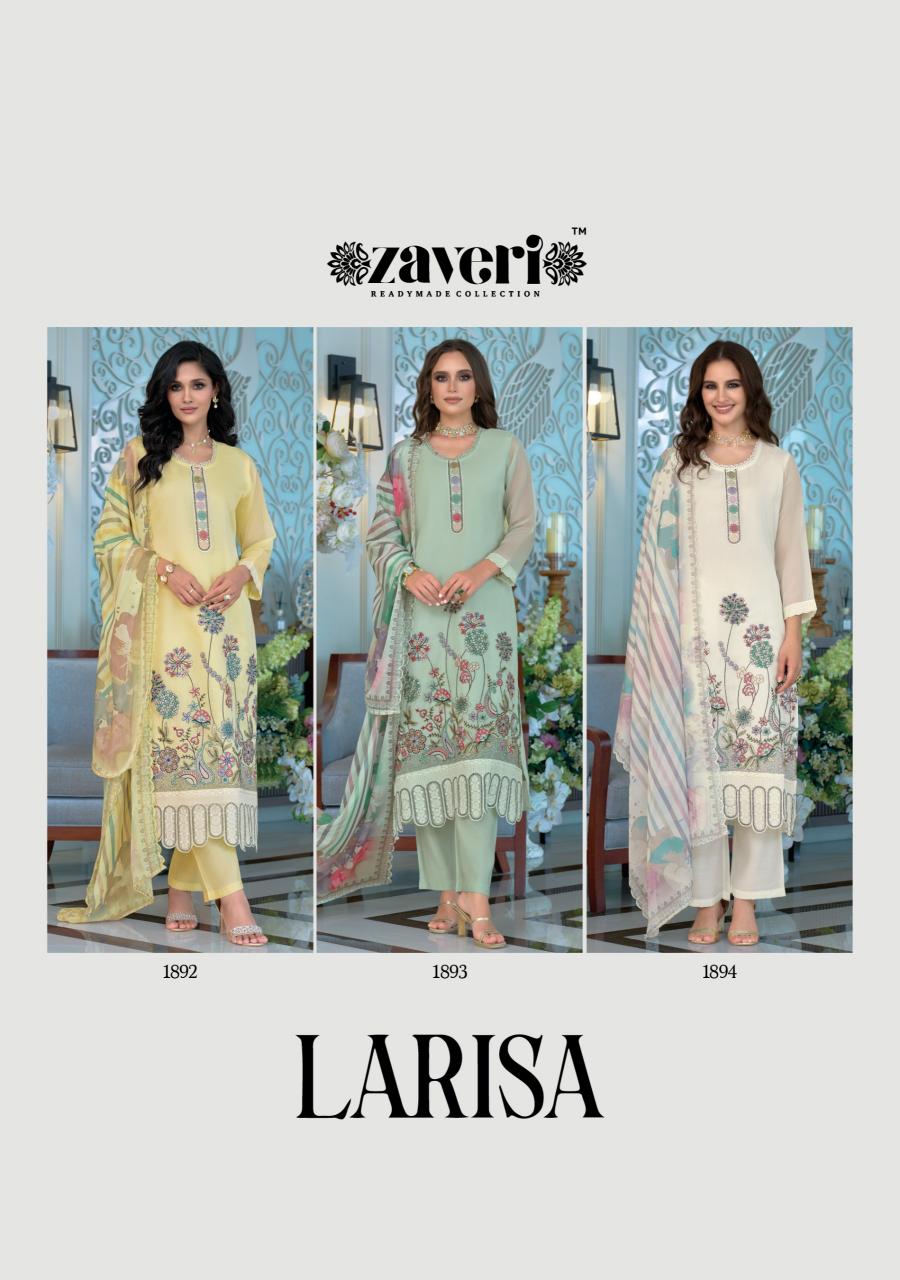 Zaveri Larisa catalog pakistani replica suits wholesale