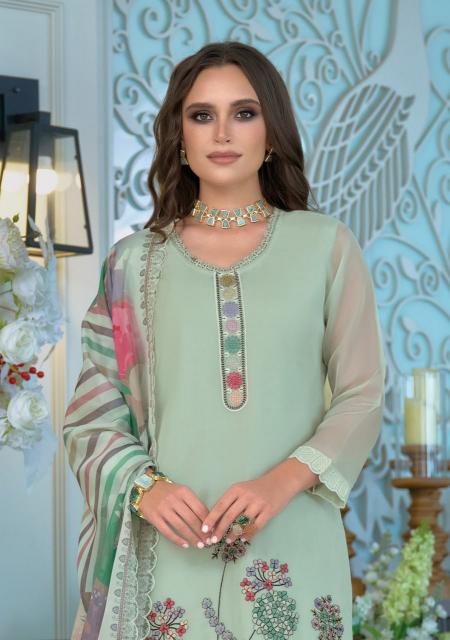 Zaveri Larisa catalog pakistani replica suits wholesale