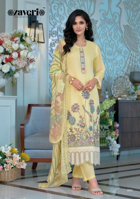 Zaveri Larisa catalog pakistani replica suits wholesale