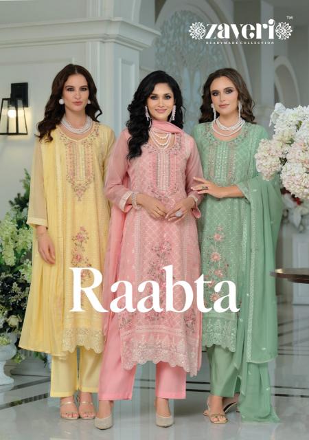 Zaveri Raabta catalog wholesale readymade pakistani suits