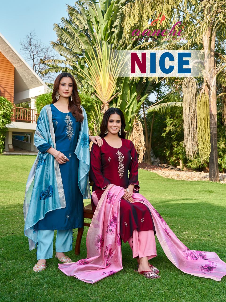 Aanchi Nice catalog designer kurti suppliers in india