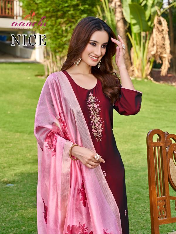 Aanchi Nice catalog designer kurti suppliers in india