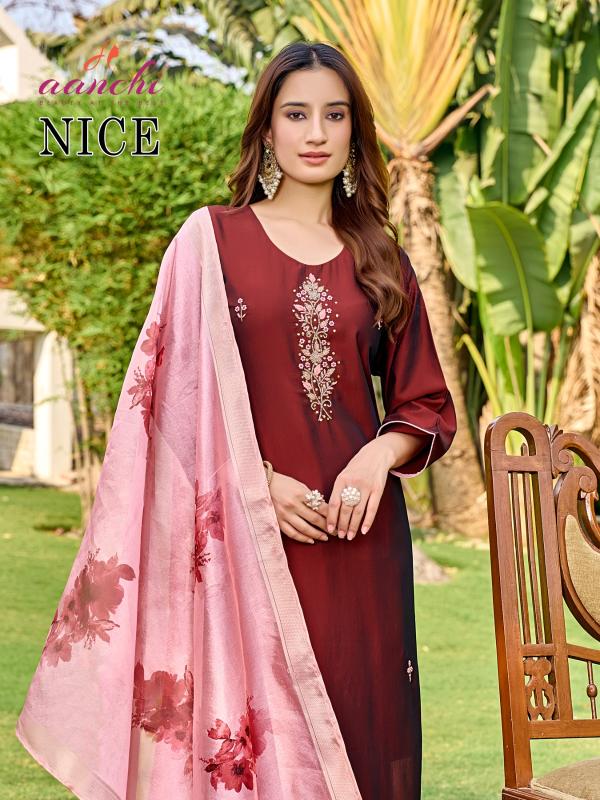 Aanchi Nice catalog designer kurti suppliers in india