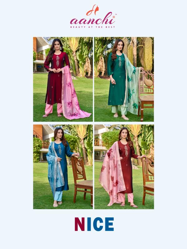 Aanchi Nice catalog designer kurti suppliers in india