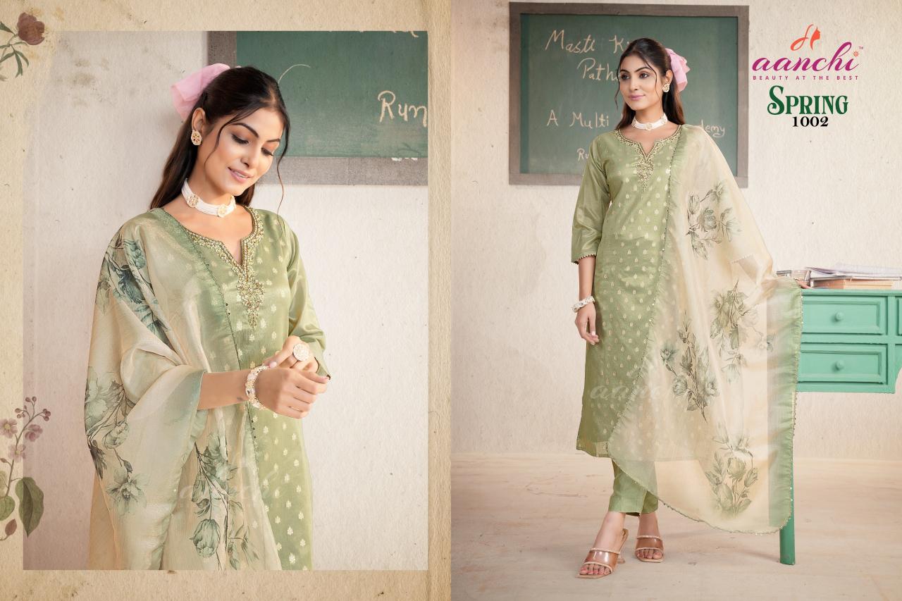 Aanchi Spring catalog best kurti wholesale market in india