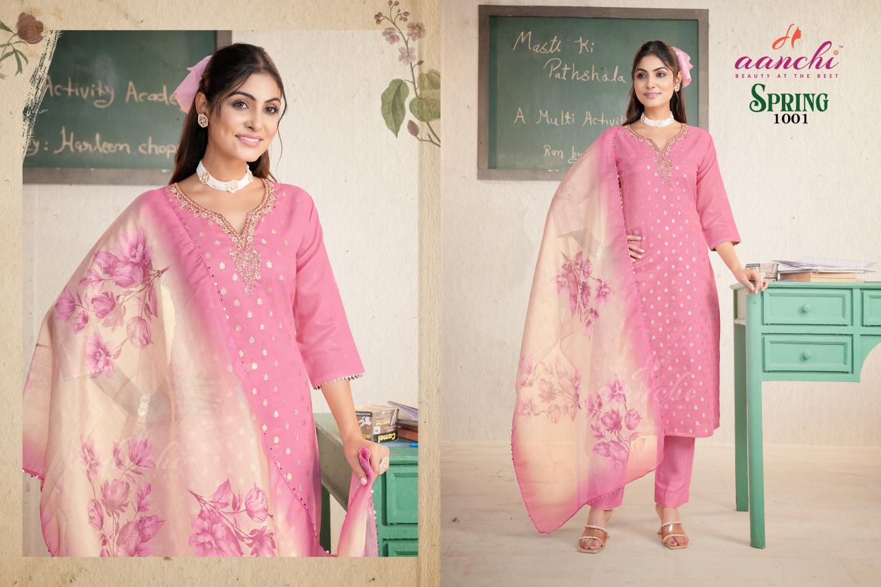 Aanchi Spring catalog best kurti wholesale market in india