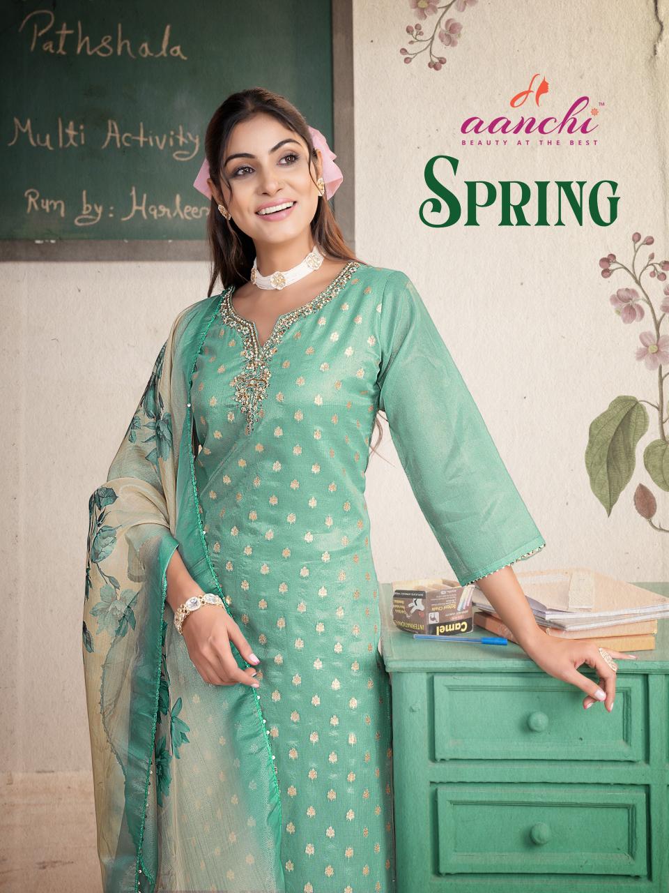Aanchi Spring catalog best kurti wholesale market in india