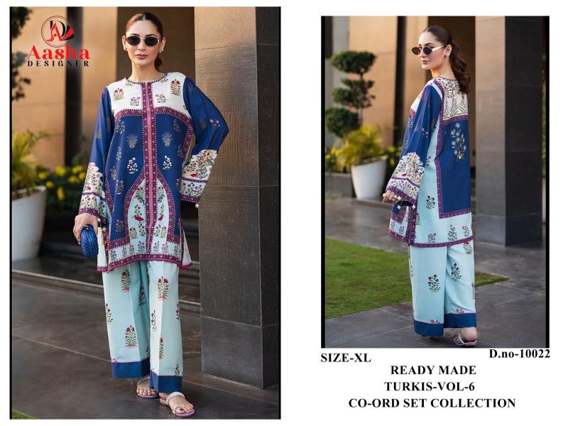 Aasha Turkis vol 6 Catalog co ord sets manufacturers in india