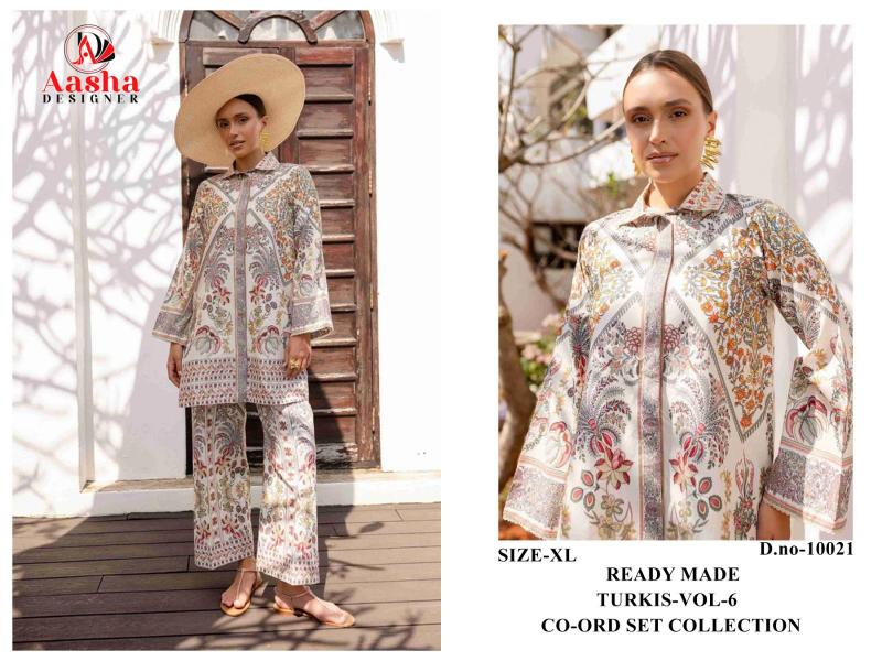 Aasha Turkis vol 6 Catalog co ord sets manufacturers in india