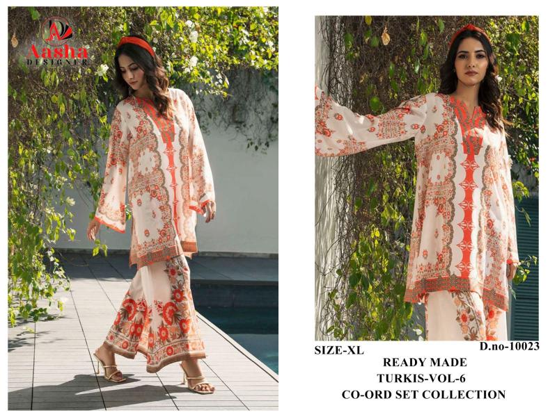 Aasha Turkis vol 6 Catalog co ord sets manufacturers in india