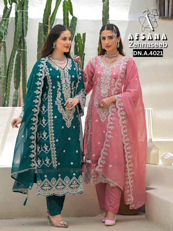 Afsana Zehnaseeb catalog ready made salwar kameez wholesale in surat