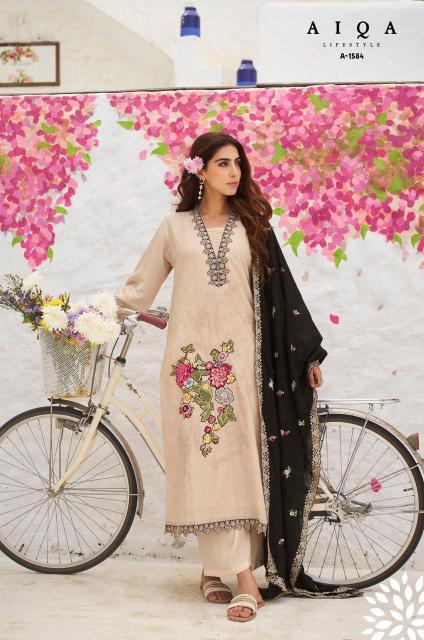 Aiqa Florence catalog wholesale salwar kameez silky by alisa
